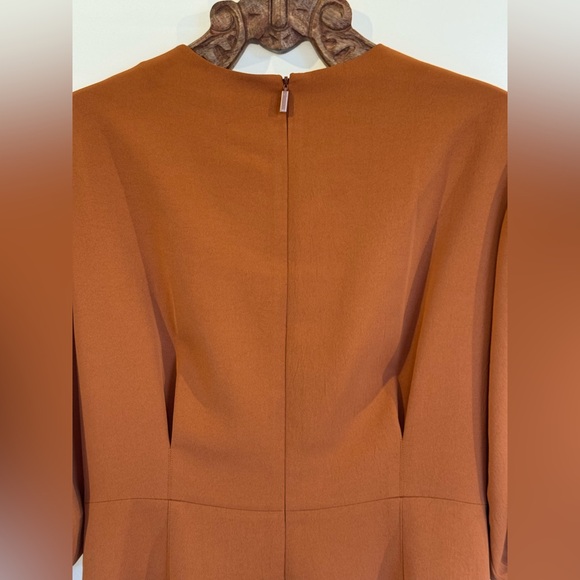 Tibi Rust Dress with Lace-Up Detail - Picture 11 of 13